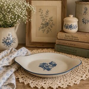 Pfaltzgraff Yorktowne Stoneware Oval  Au Gratin Casserole Dish 22oz #270